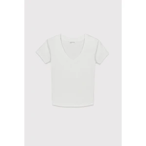 V Yaka Kısa Kol Üst