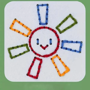 9'lu Sevimli Figürlü El Işi Seti Çocuklar Için Zeka,hayal Gücü ve El Becerileri Geliştiricisi