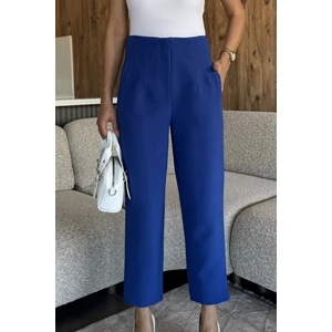 Kadın Bel Çimalı Kumaş Pantolon P-00018026