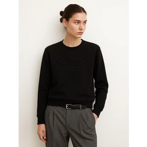 Ltb Panece New Logolu Bisiklet Yaka Sweatshirt