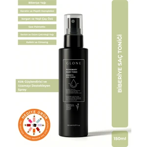 Biberiye Saç Toniği | 150ml | Keratin & Kafein  | Saç Kökü Güçlendirici ve Sağlıklı Uzamaya Yardımcı