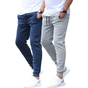 Lacivert/gri Basic 2'li Paket Erkek Eşofman Altı E7444