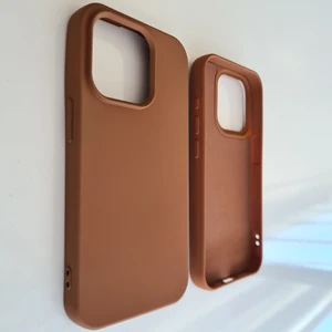 More Gsm  İphone 15 Pro Max ile Uyumlu Logosuz Lansman Içi Kadife Silikon Kılıf