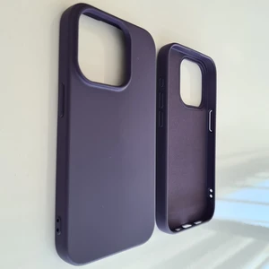 More Gsm  İphone 15 Pro Max ile Uyumlu Logosuz Lansman Içi Kadife Silikon Kılıf