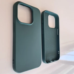 More Gsm  İphone 15 Pro Max ile Uyumlu Logosuz Lansman Içi Kadife Silikon Kılıf