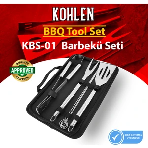 Bbq Tool Set | 7 Parça Taşıma Çantalı