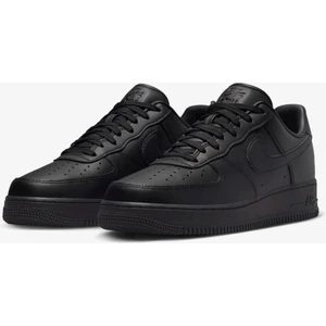Nike Air Force Siyah Unisex Sneaker Spor Ayakkabı