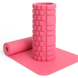 Foam Roller Masaj rulosu Yüksek Direnç Fıtness Yoga Pilates masaj köpüğü pembe renk