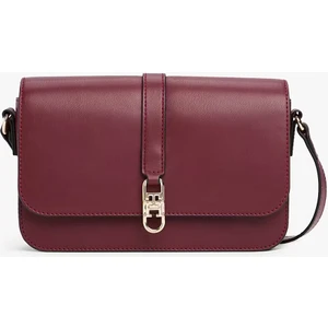 Kadın Th Lıbre Kapaklı Çapraz Askılı Çanta - Bordo