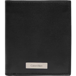 Erkek Dikey Katlanır Cüzdan - Siyah