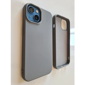 More Gsm İphone 13 İle Uyumlu Logosuz Lansman Içi Kadife Esnek Silikon Kılıf