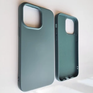 More Gsm  iPhone 14 Pro (6.1) ile Uyumlu Logosuz Lansman Içi Süet Silikon Kılıf