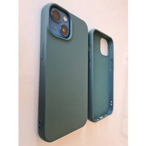 More Gsm İphone 13 İle Uyumlu Logosuz Lansman Içi Kadife Esnek Silikon Kılıf