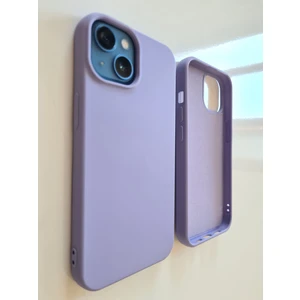 More Gsm  iPhone 13 İle Uyumlu Logosuz Lansman Içi Kadife Esnek Silikon Kılıf