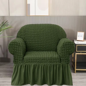 Bürümcük Koltuk Örtüsü ,berjer Kılıfı, Tek Kişilik, Etekli, Lastikli, Esnek, Yıkanabilir