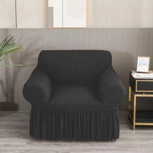 Bürümcük Koltuk Örtüsü ,berjer Kılıfı, Tek Kişilik, Etekli, Lastikli, Esnek, Yıkanabilir