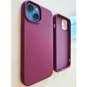 More Gsm İphone 13 İle Uyumlu Logosuz Lansman Içi Kadife Esnek Silikon Kılıf