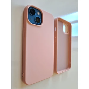 More Gsm İphone 13 İle Uyumlu Logosuz Lansman Içi Kadife Esnek Silikon Kılıf