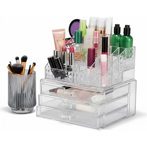 3 Çekmeceli Makyaj Düzenleyici Organizer Set
