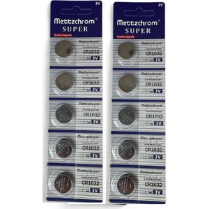 CR1632 3V Lityum Düğme Pil 5'li Paket