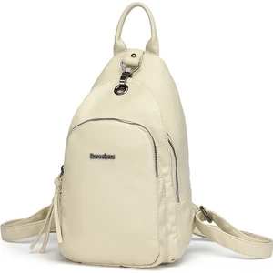 Barcelona Günlük Spor Küçük Boy Kadın Sırt Çantası 1639 Bej