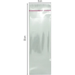 6*20 Bantlı OPP (Parlak-Şeffaf) Jelatin 1000 Adet