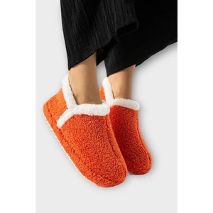 Kadın Panduf | Ev Botu | Ev Ayakkabısı Eva Kalın Hafif Kaymaz Taban Turuncu