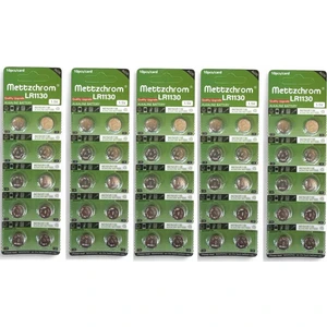 AG10 LR1130 389 SR1130 189 1.5V Alkaline Düğme Pil 50 Adet