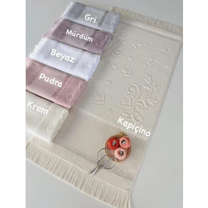 Mysoft Mürdüm -50*90 Etamin ve Kanaviçe Işlemelik Havlu