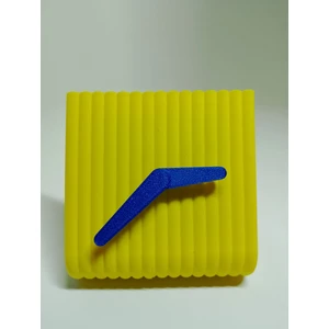 Minimalist Masa Üstü Saat (Sarı/lacivert)