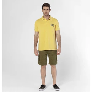 Routefield Paden Erkek Sarı Polo Tişört