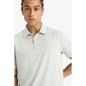 Standart Fit Polo Yaka Sporcu Kısa Kollu Tişört E9351AX25AU