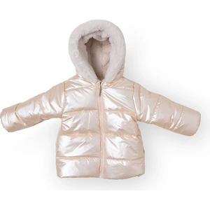 Kız Bebek Mont Fermuarlı Uzun Kol