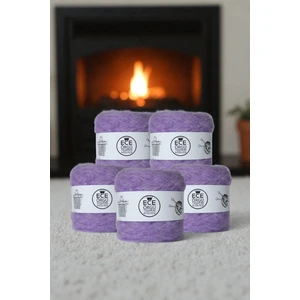 Viyolet, Menekşe Rengi, Bol Tüylü Moher Örgü Ipi (500 Gr.)