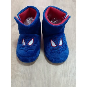 Erkek Çocuk Panduf Örümcek Adam Figürlü Ev Patiği