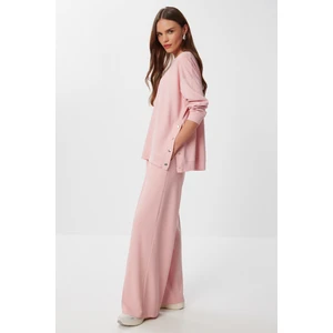 Yumuşak Modal Alt-Üst Takım LBY0009 Pembe