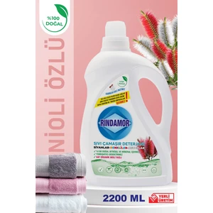 % 100 Doğal Bitkisel Tüm Renkler Sıvı Çamaşır Deterjanı Organik Nioli Yağlı-Kendinden Yumuşatıcılı