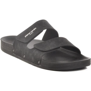 Pierre Cardin PC-7039 M Büyük Numara Siyah Erkek Terlik