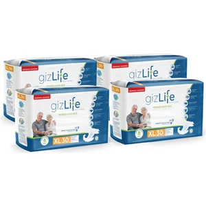 Bel Bantlı Yetişkin Hasta Bezi Ekstra Büyük Boy Xl 120 Adet