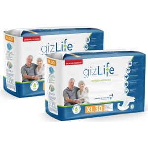 Gızlıfe Bel Bantlı Yetişkin Hasta Bezi Ekstra Büyük Boy Xl 60 Adet