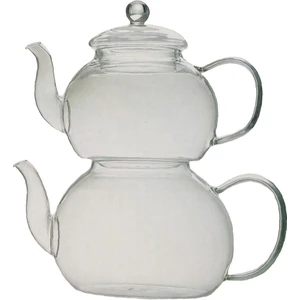 Cam Çaydanlık Takımı Ateşe Dayanıklı