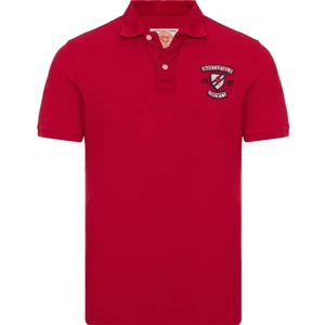 Routefield Prime Erkek Kırmızı Polo Tişört