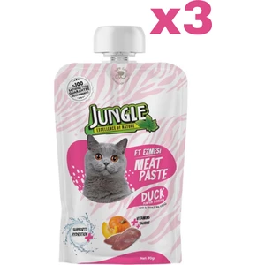 Taze Kedi Et Ezmesi Ördekli&bal Kabaklı 3 Adet (1X90GR)