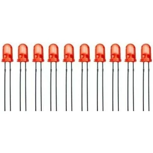 5mm Kırmızı LED Paketi - 25 Adet