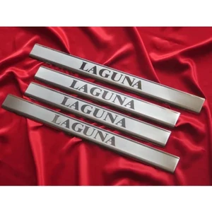 Renault Laguna 2 Uyumlu Kapı Eşiği 4 Parça 2003-2008 Paslanmaz Krom
