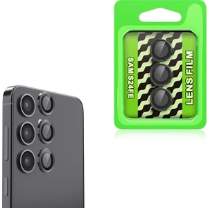 Samsung Galaxy S24 Fe Uyumlu Premium Darbelere Dayanıklı Kamera Lens Koruyucu