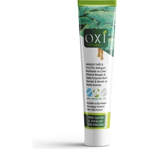 Oxi Natural Bitki Içerikli Mineralli Diş Macunu 75 Ml.