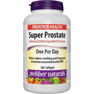 Webber Naturals Super Prostat Advanced Multi Ingredient Formula Softgels -