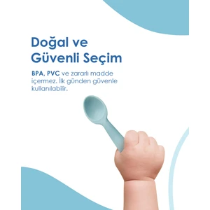 Babyjem Komple Silikon Kaşık