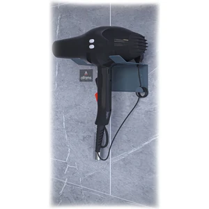 Metal Saç Kurutma Makinesi Tutacağı – Banyo Lavabo Fön Makinesi Askısı, Ultra Güçlü Yapışkanlı